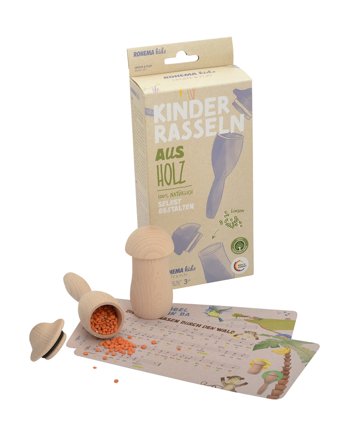 Kinder Rasseln