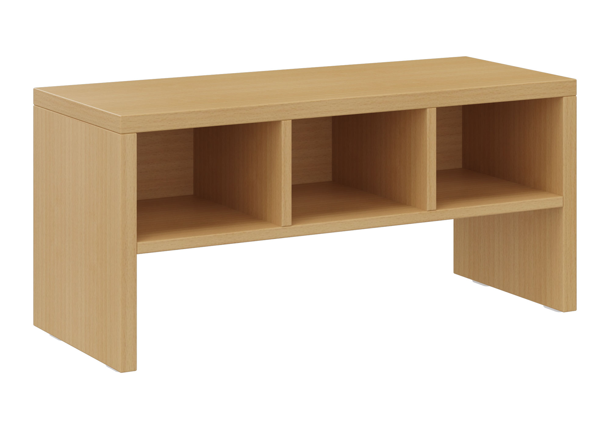 hej Garderobenbank T mit Fächern Höhe 35 cm, Breite 67,3 cm, Buche Dekor