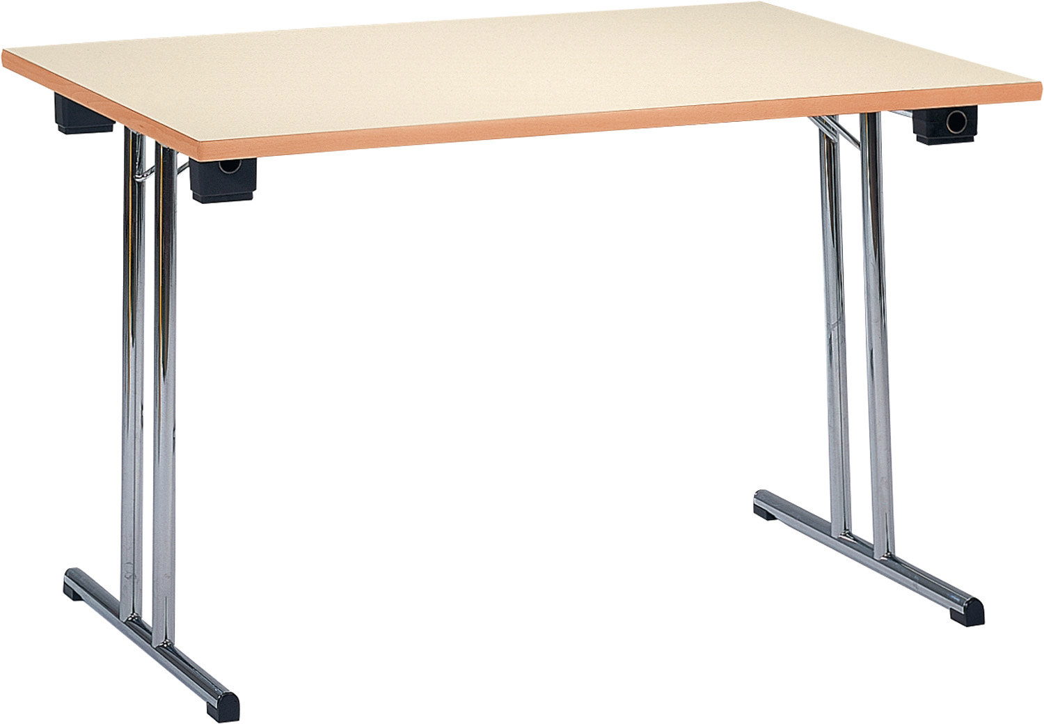 Klapptisch 160 cm lang, beige