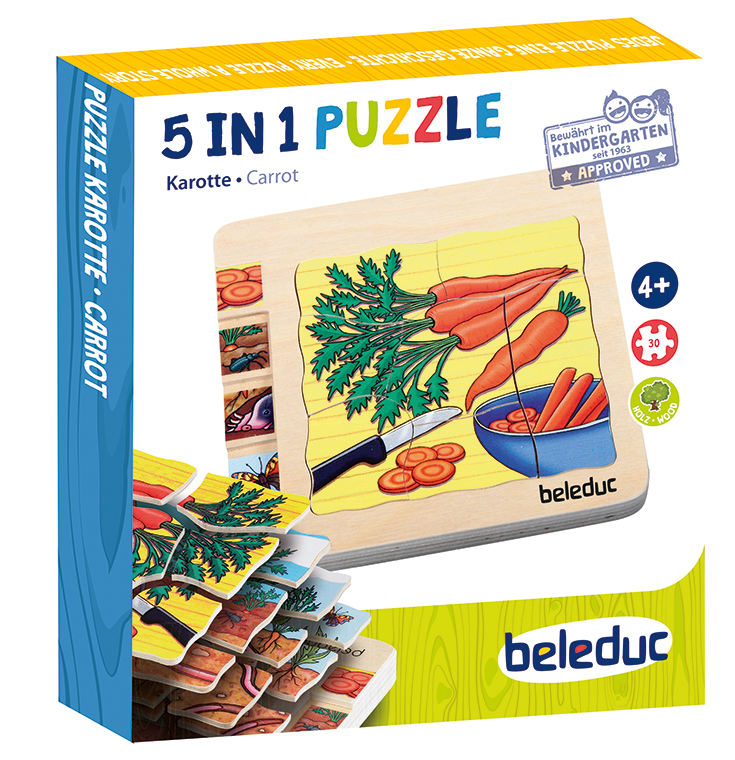 Lagenpuzzle Karotte