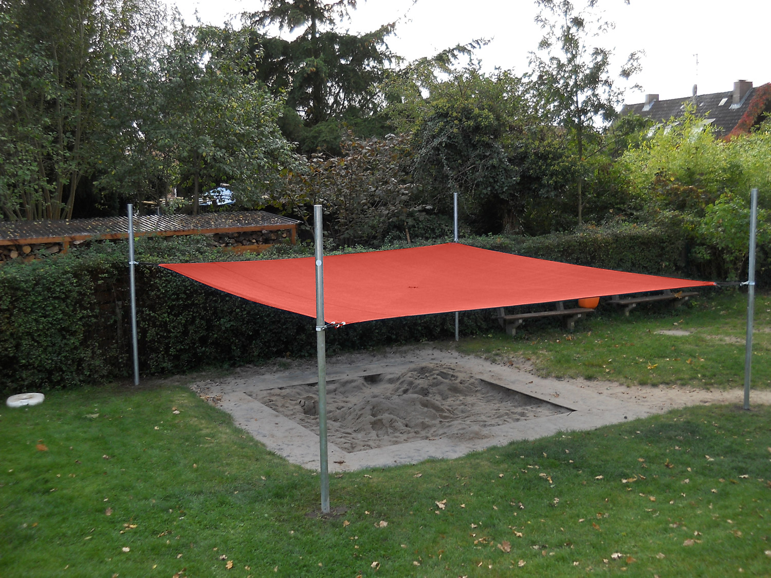 Sonnenschutz 3 x 3 m terracotta