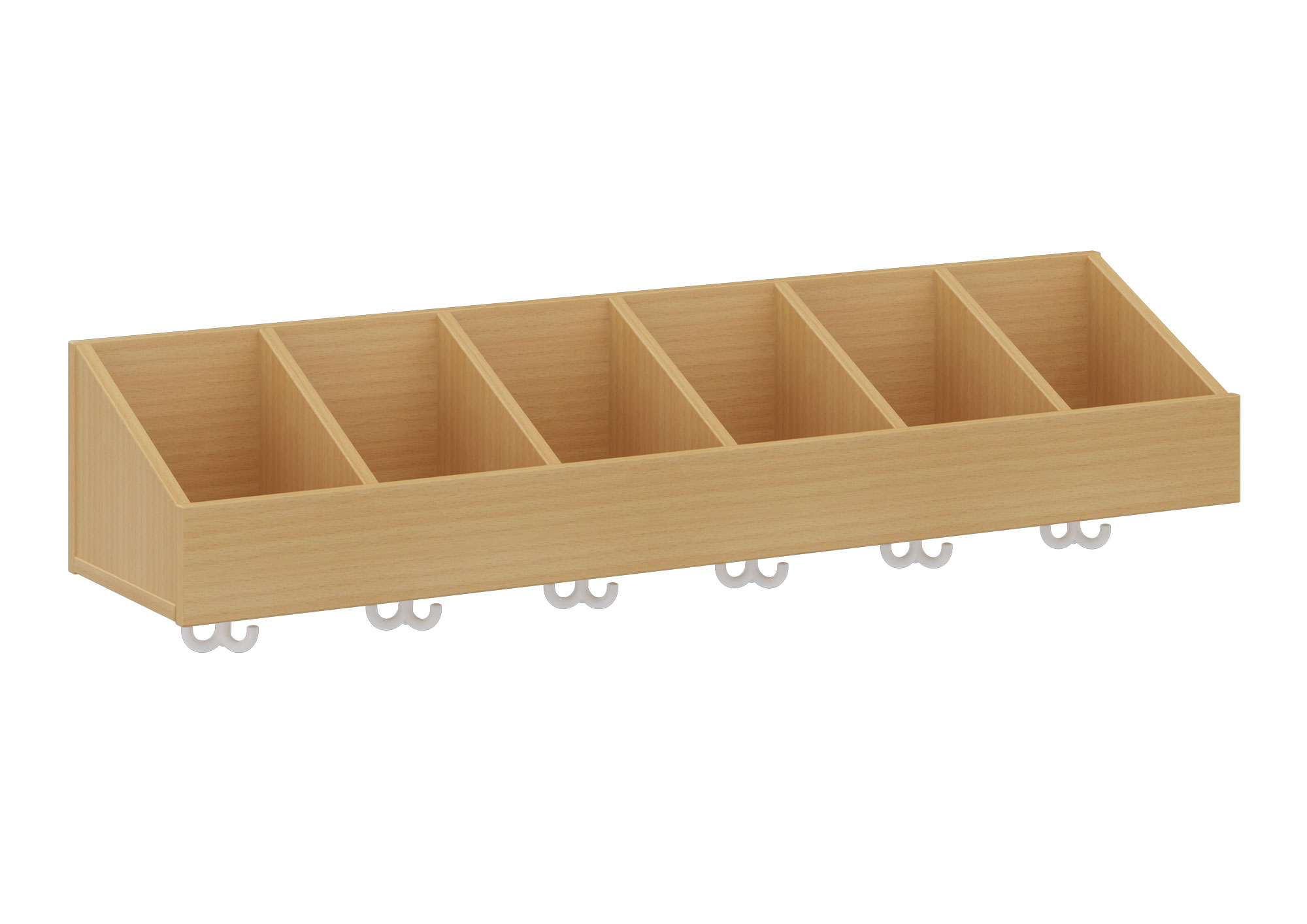 hej Hängegarderobe N mit 18,1 cm Fachbreite, 6 Fächer