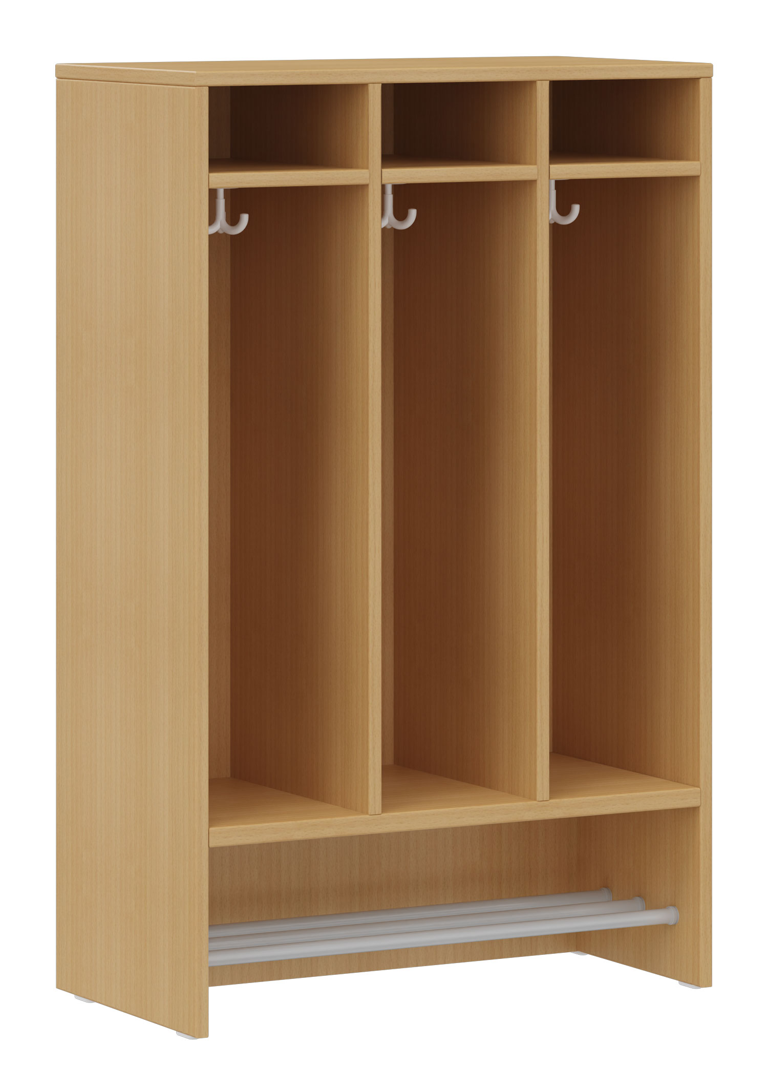 hej Schrankgarderobe D mit 22,6 cm Fachbreite Größe 1, 3 Schrankfächer hej Schrankgarderobe D mit 22,6 cm Fachbreite Größe 1, 3 Schrankfächer