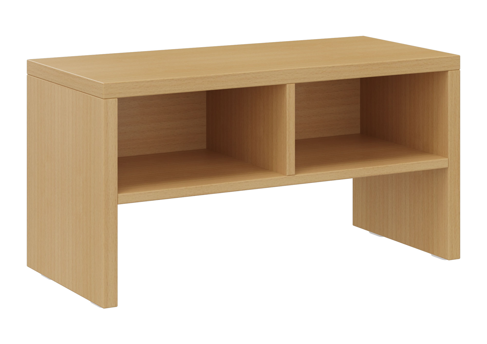 hej Garderobenbank T mit Fächern Höhe 35 cm, Breite 67,3 cm, Buche Dekor