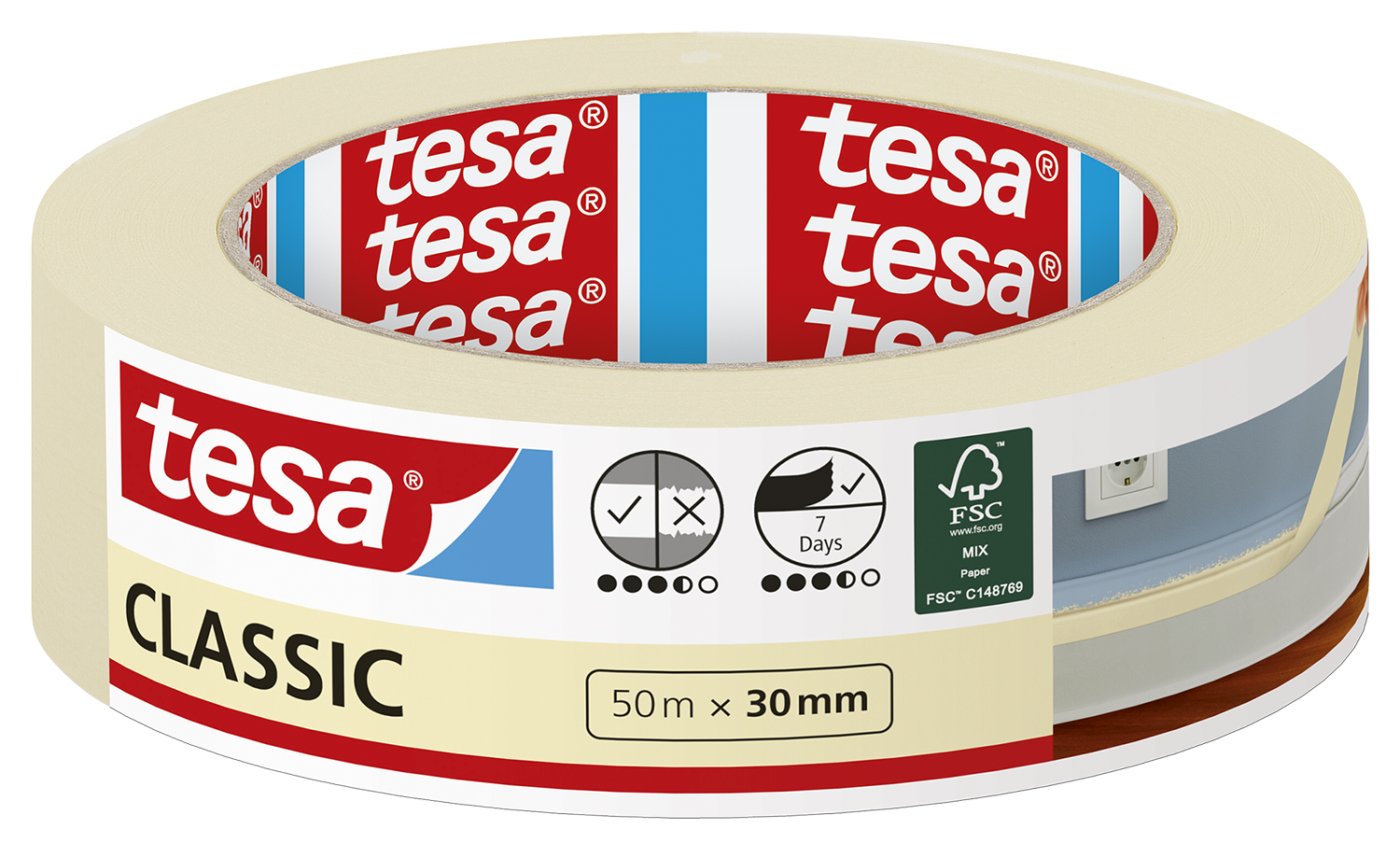 tesa® CLASSIC Abklebeband