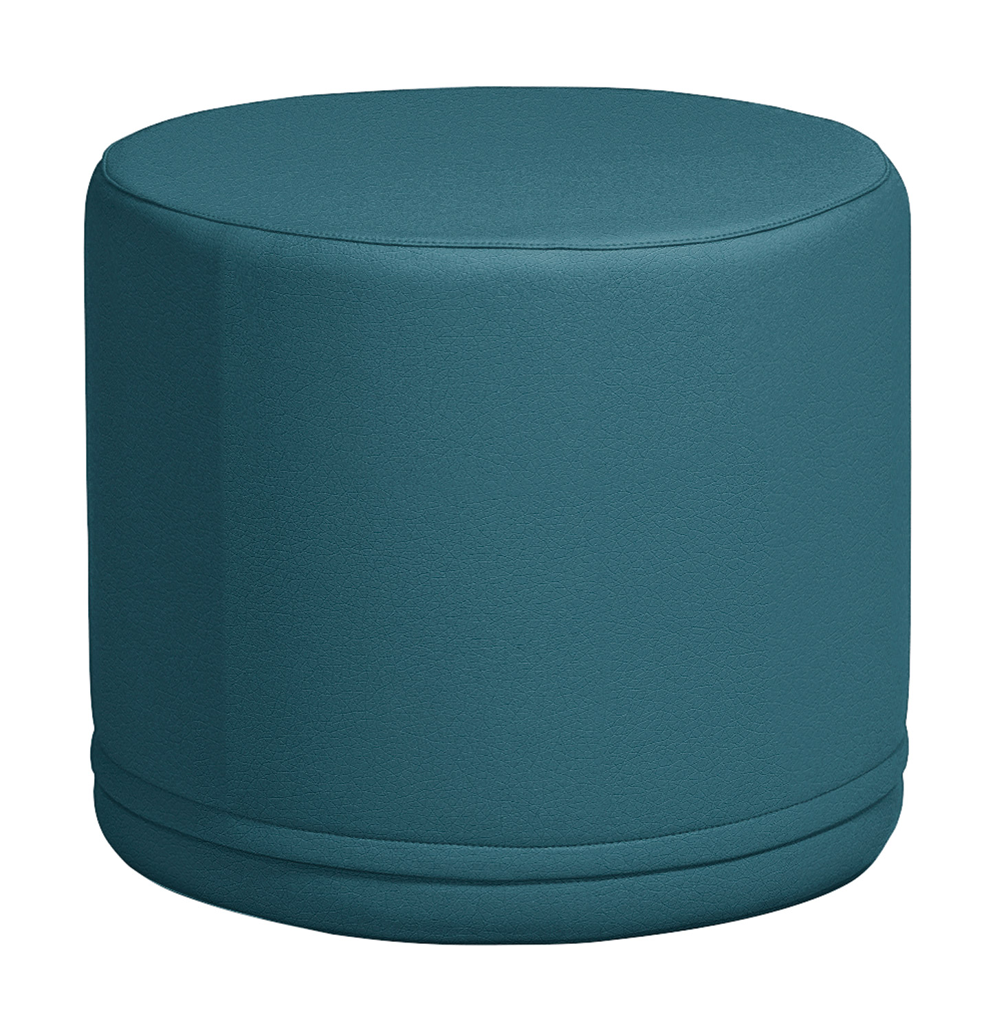 Polsterhocker rund Kindergarten Softskin petrol