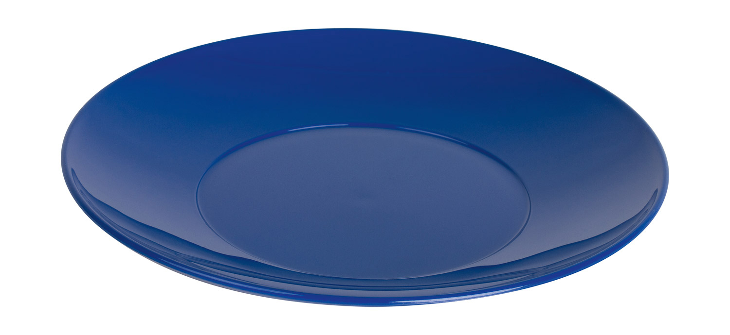 Untertassen blau