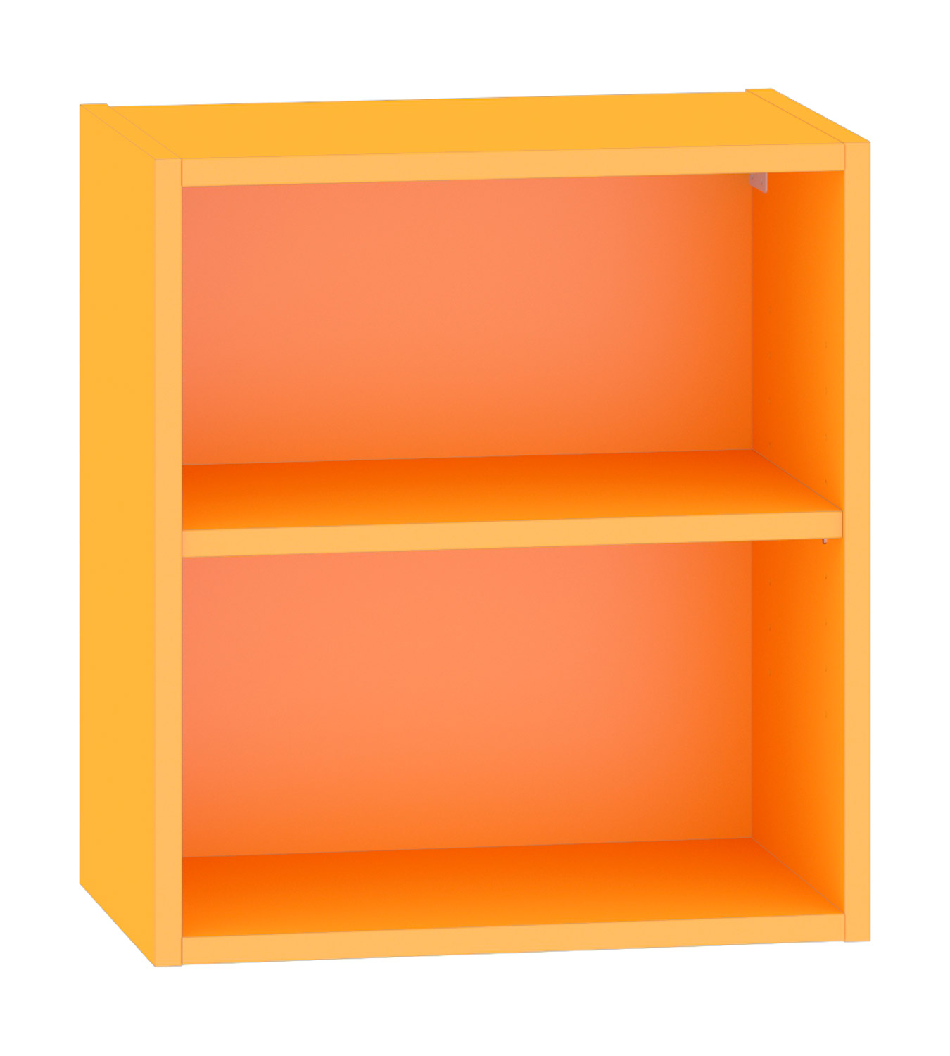 Hängeregal Breite 50 cm, orange