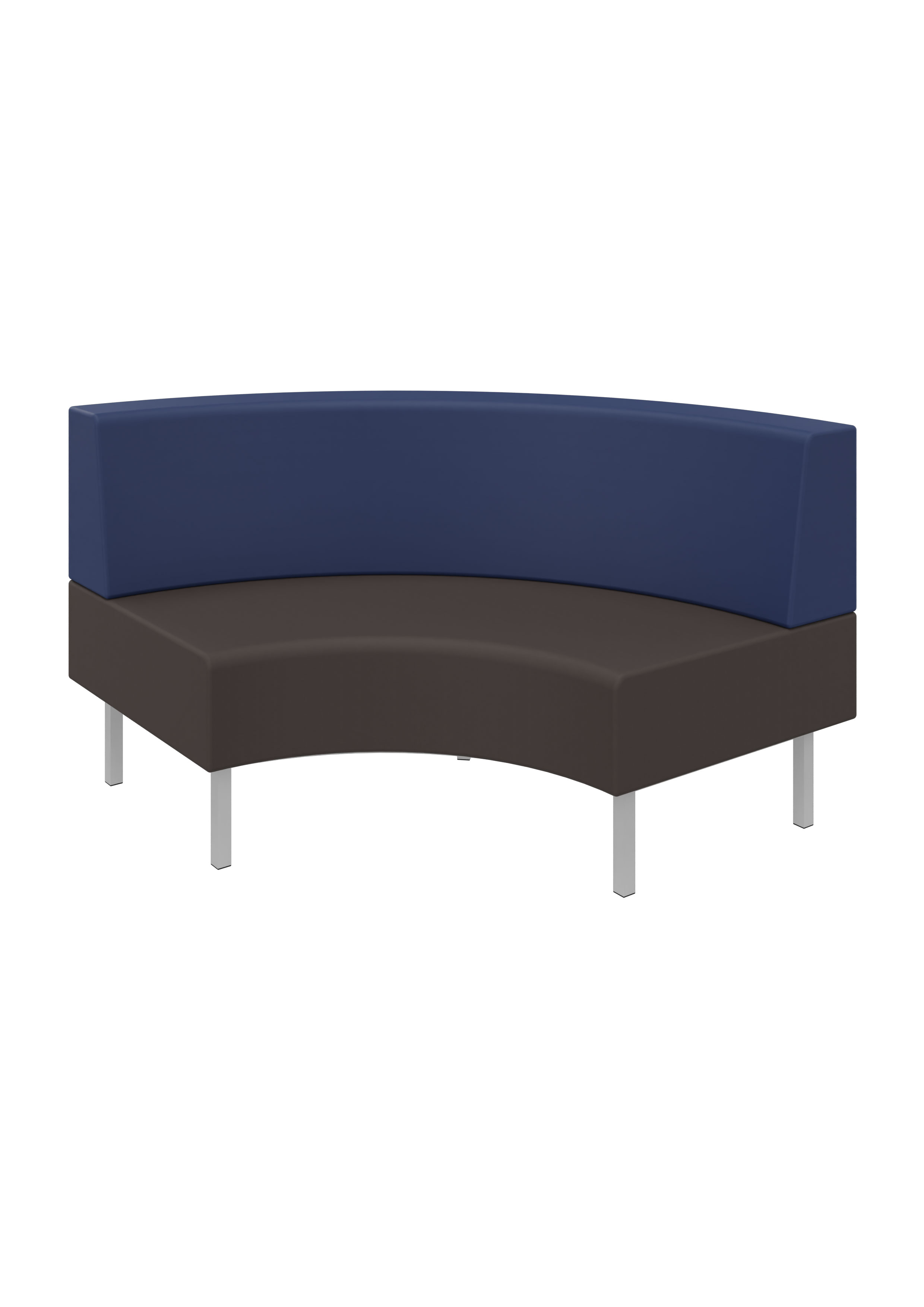 Litti Inneneckelement SOFTSKIN grau / dunkelblau