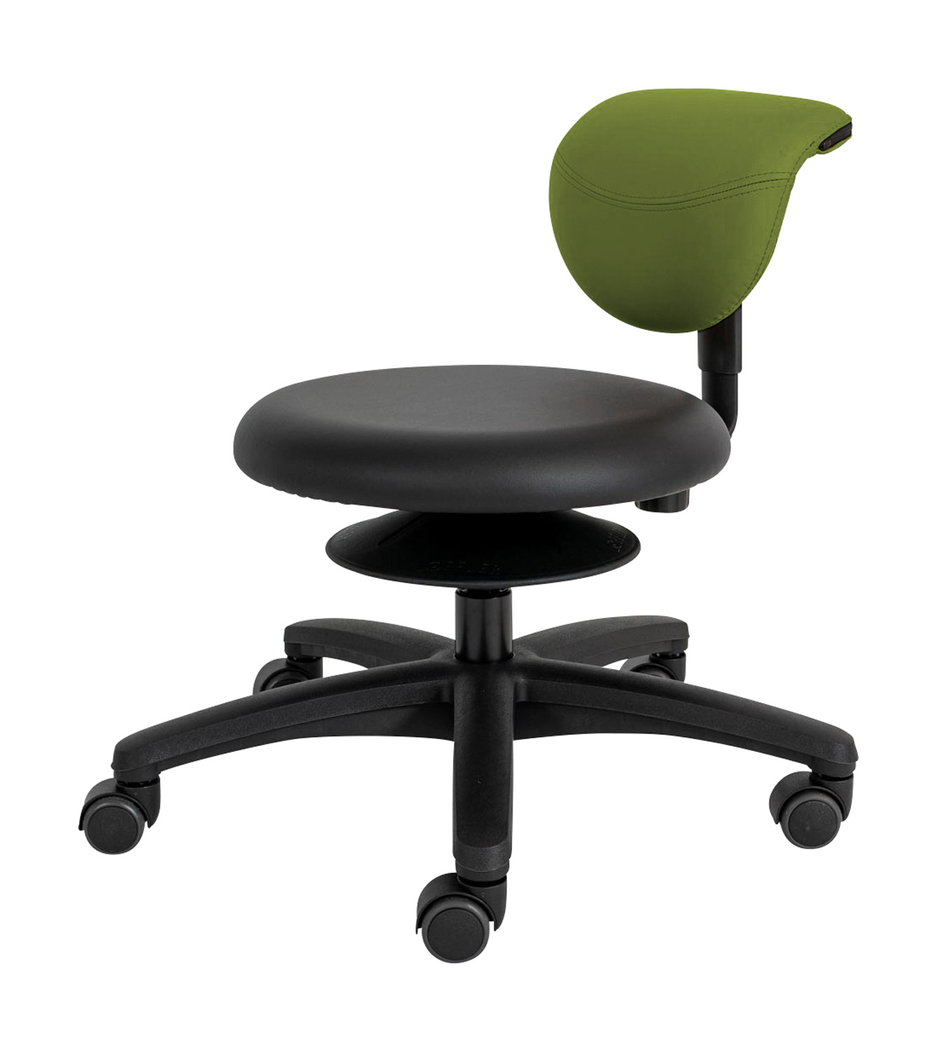 Drehstuhl smoover Standard, Sitzfläche 42 cm, dunkelgrün