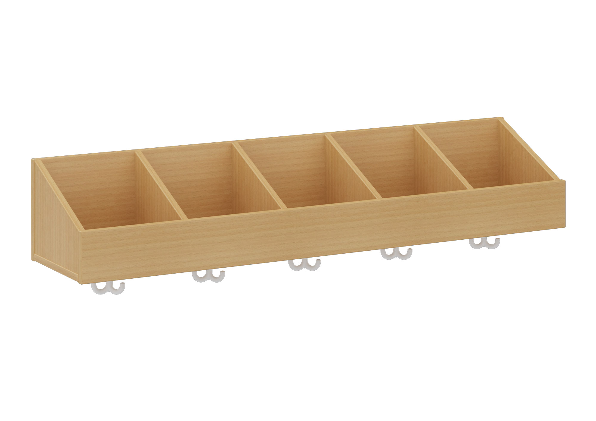 hej Hängegarderobe N mit 23 cm Fachbreite, 5 Fächer