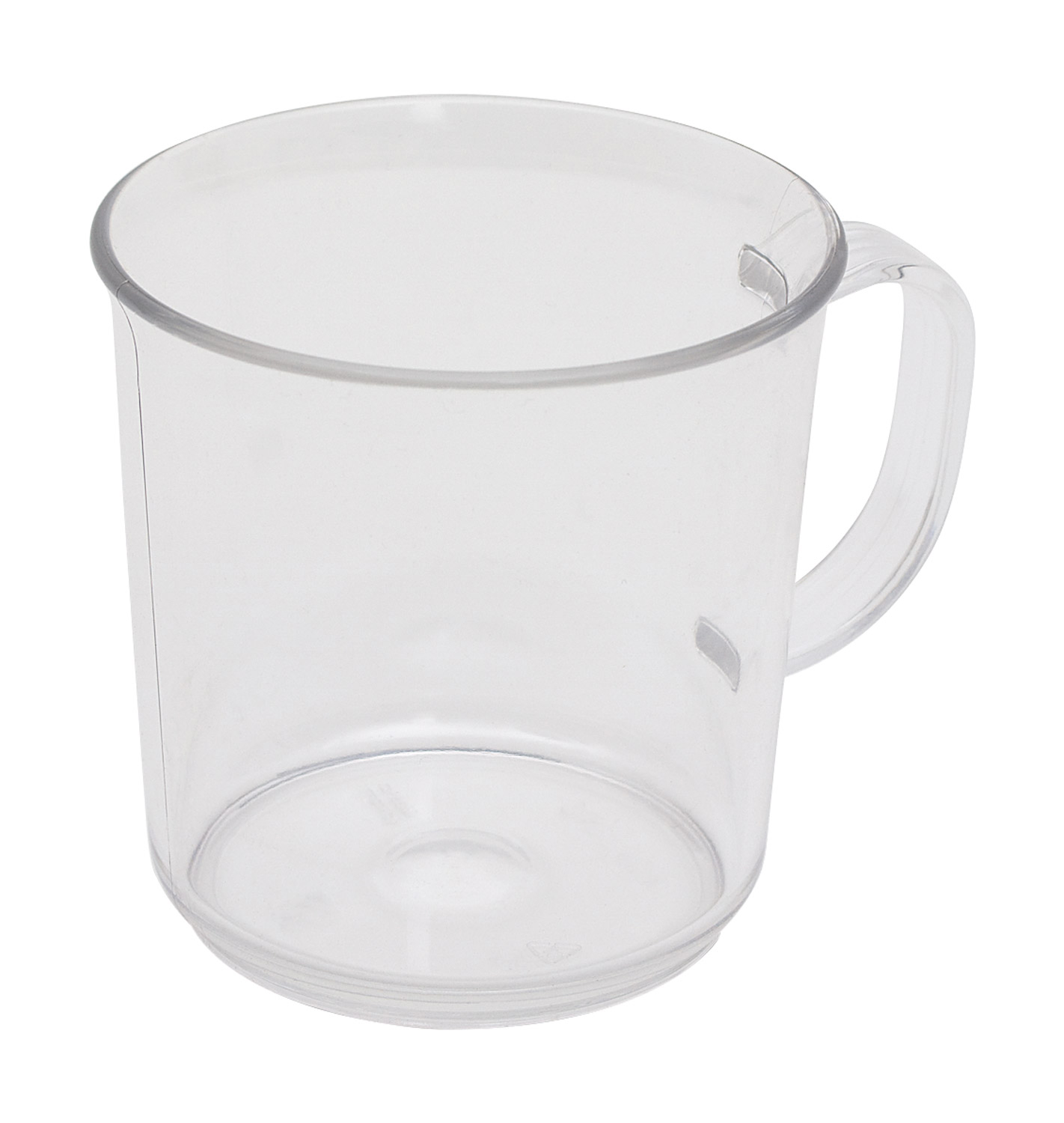 Henkelbecher transparent