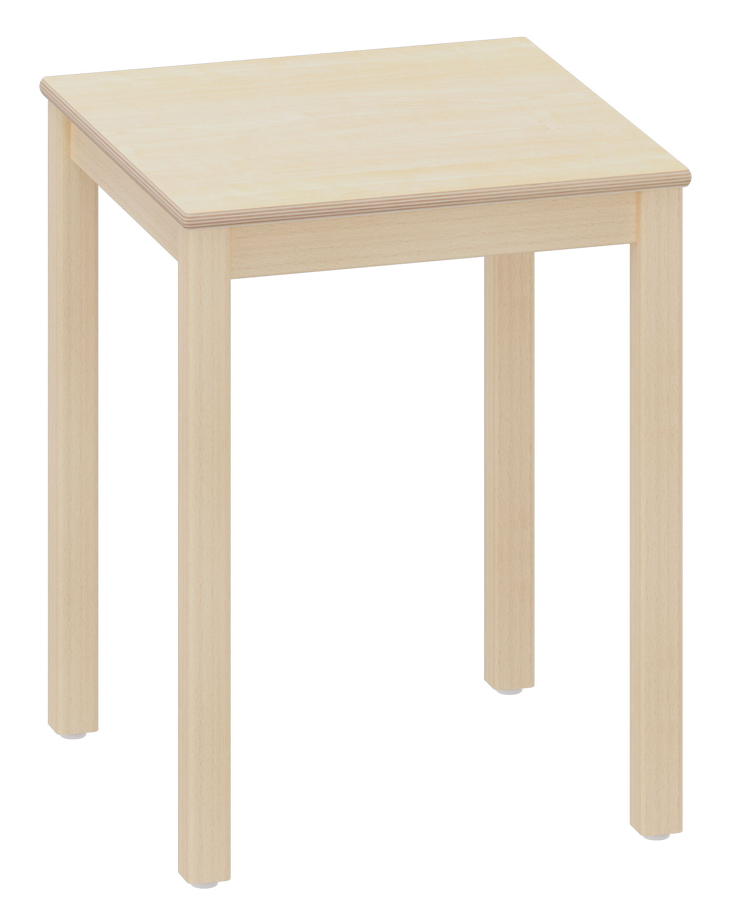 Quadrattisch 60 x 60 cm Erwachsene