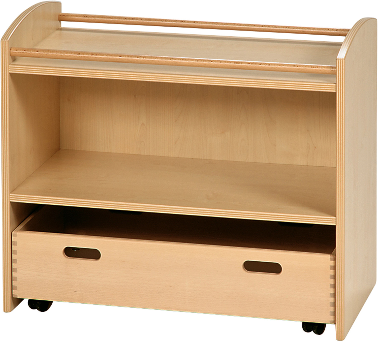 Pamini® Regal für Rollcontainer Breite 77 cm