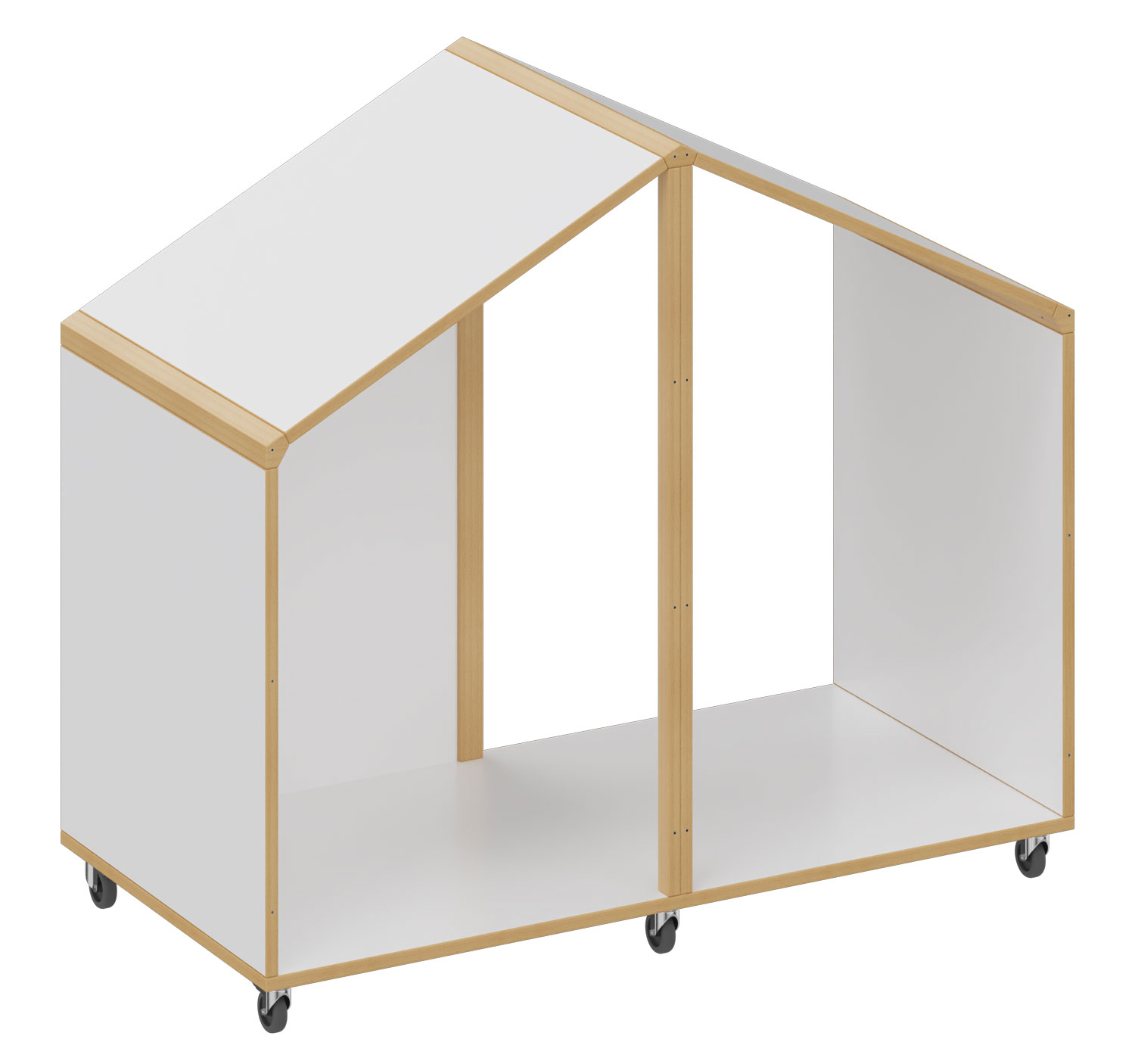 Große RaumHäuser Haus 2, Rückwand teiloffen Große RaumHäuser Haus 2, Rückwand teiloffen