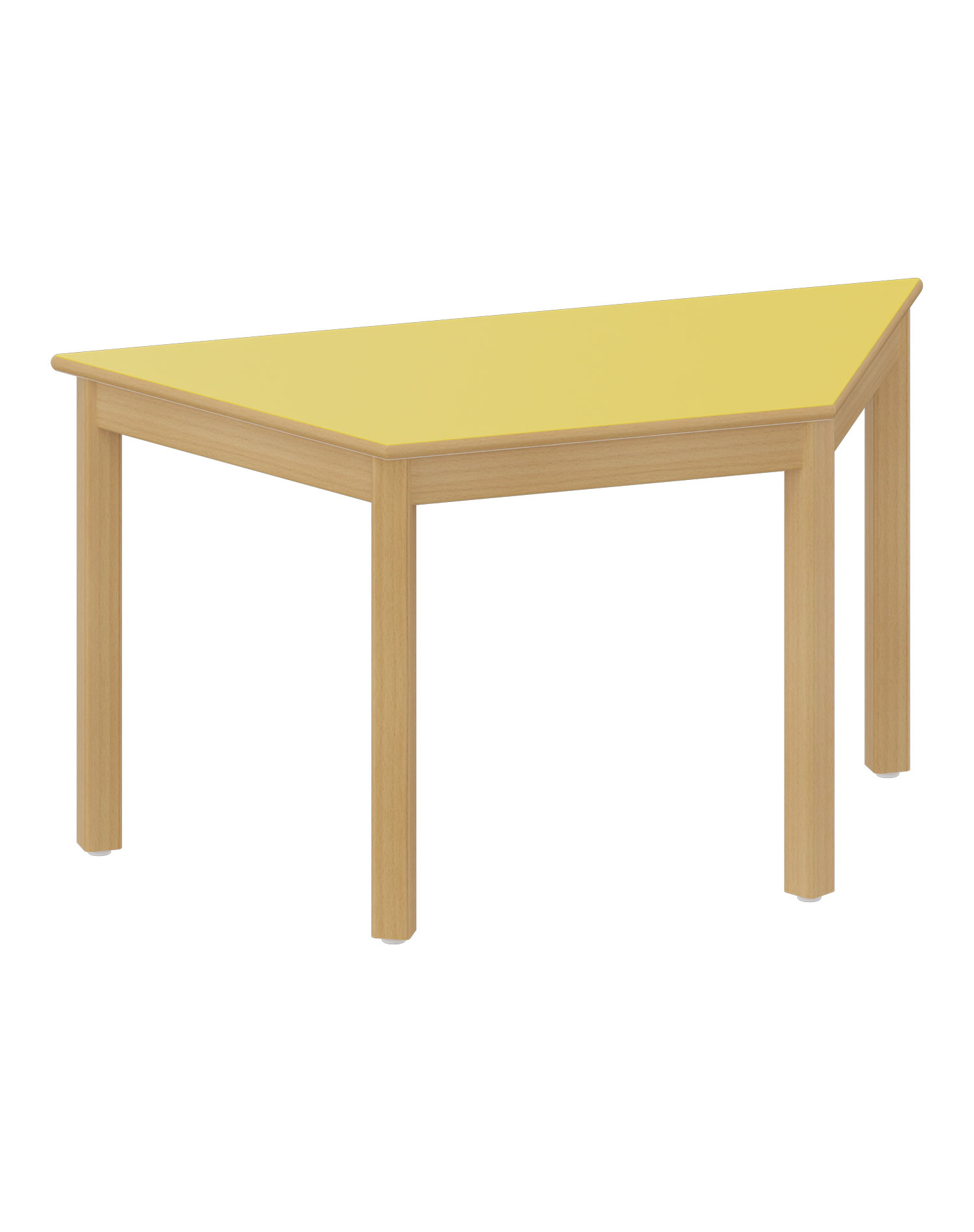 Trapeztisch 120 x 60 cm Schule