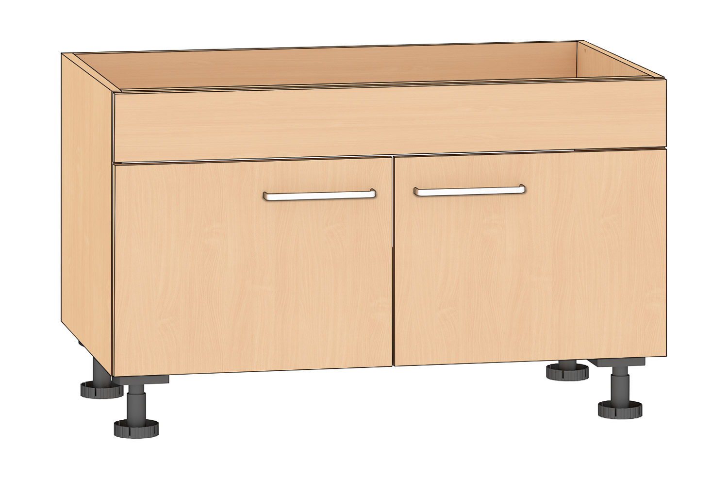 Spülenschrank Buche