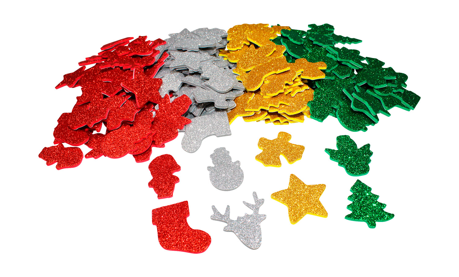 Moosgummi Sticker Weihnachten