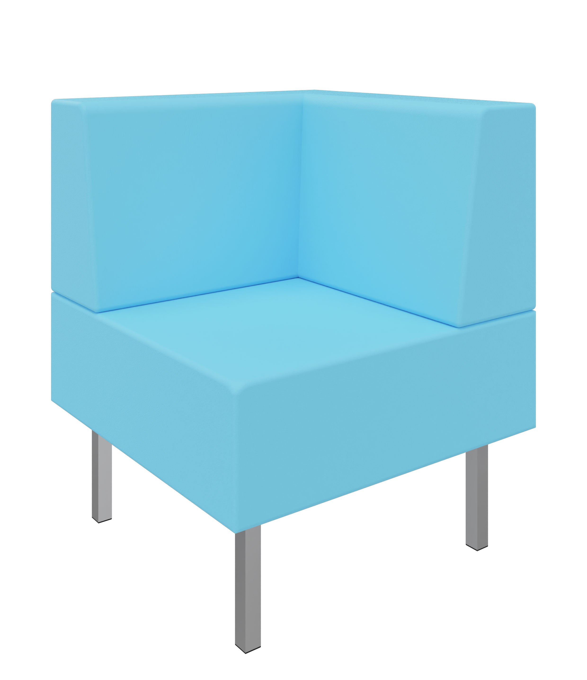 Litti Eckelement SOFTSKIN eisblau / eisblau