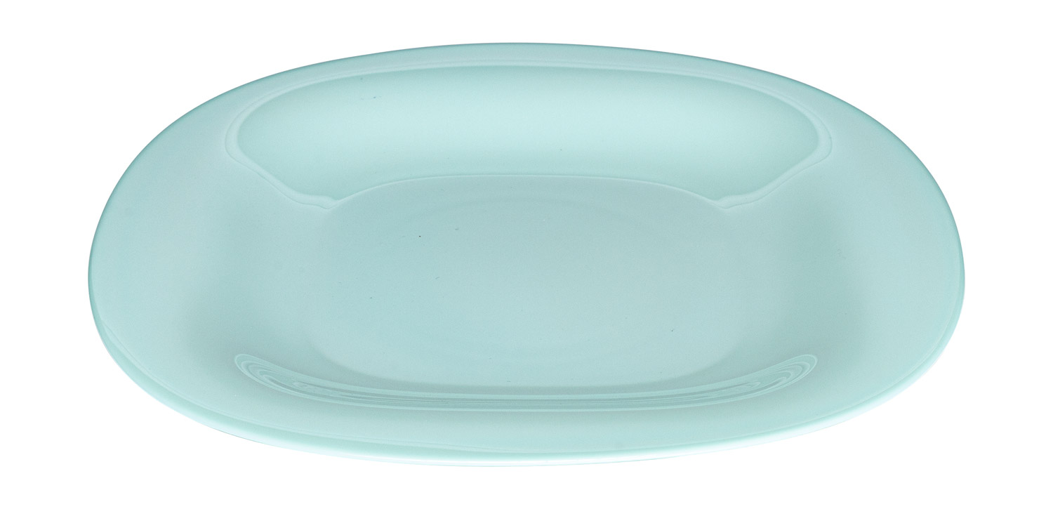 Geschirr pastell Teller flach mint