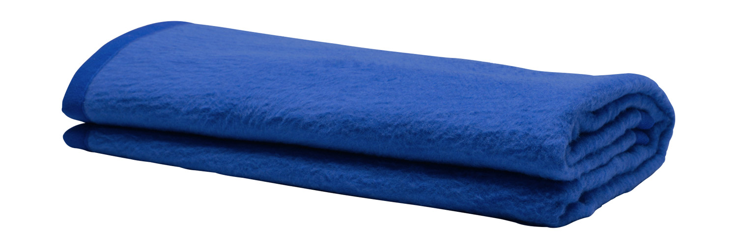 Kuscheldecke royalblau 100 x 150 cm 