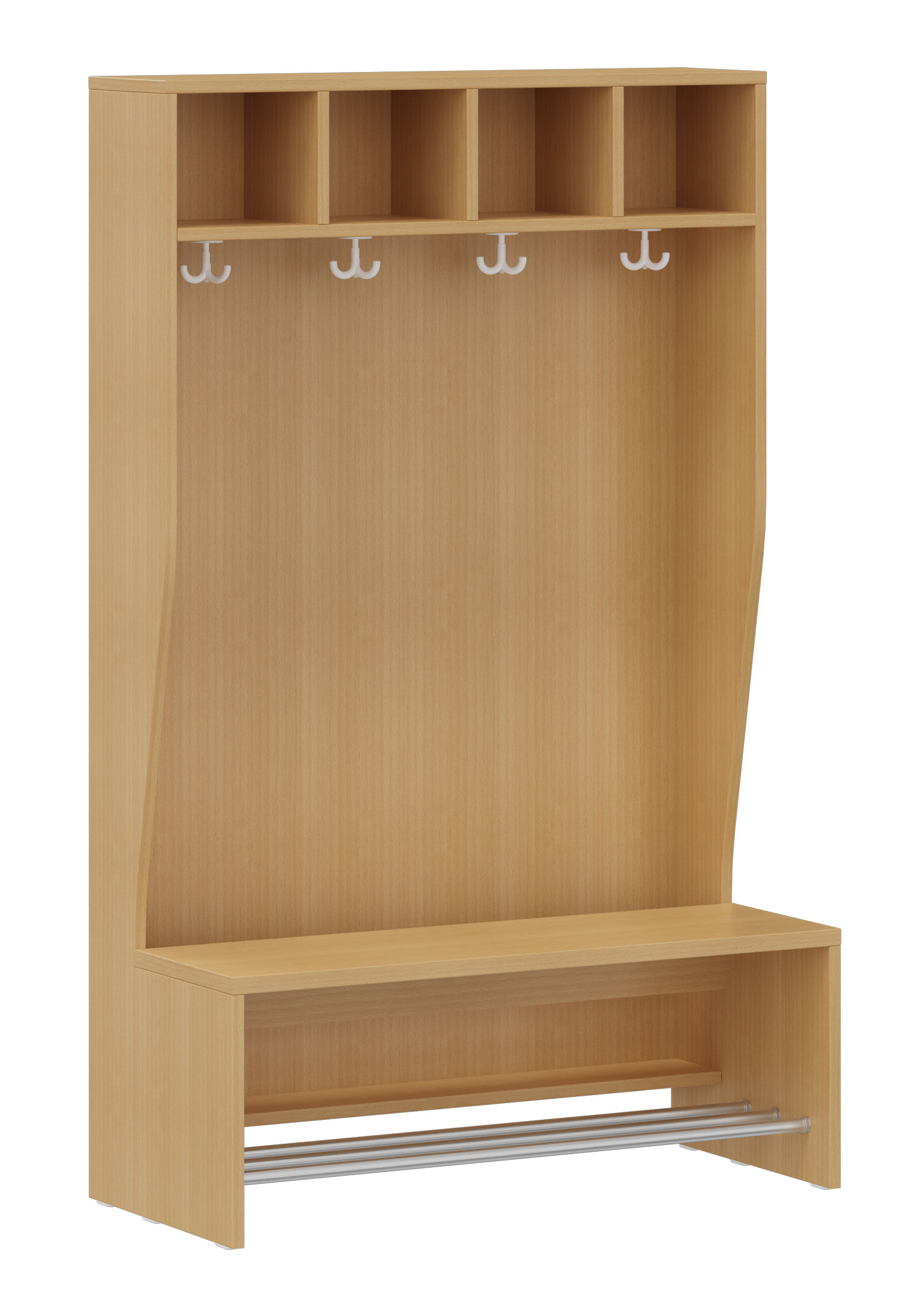 hej Garderobe C mit 22,6 cm Fachbreite Größe 4