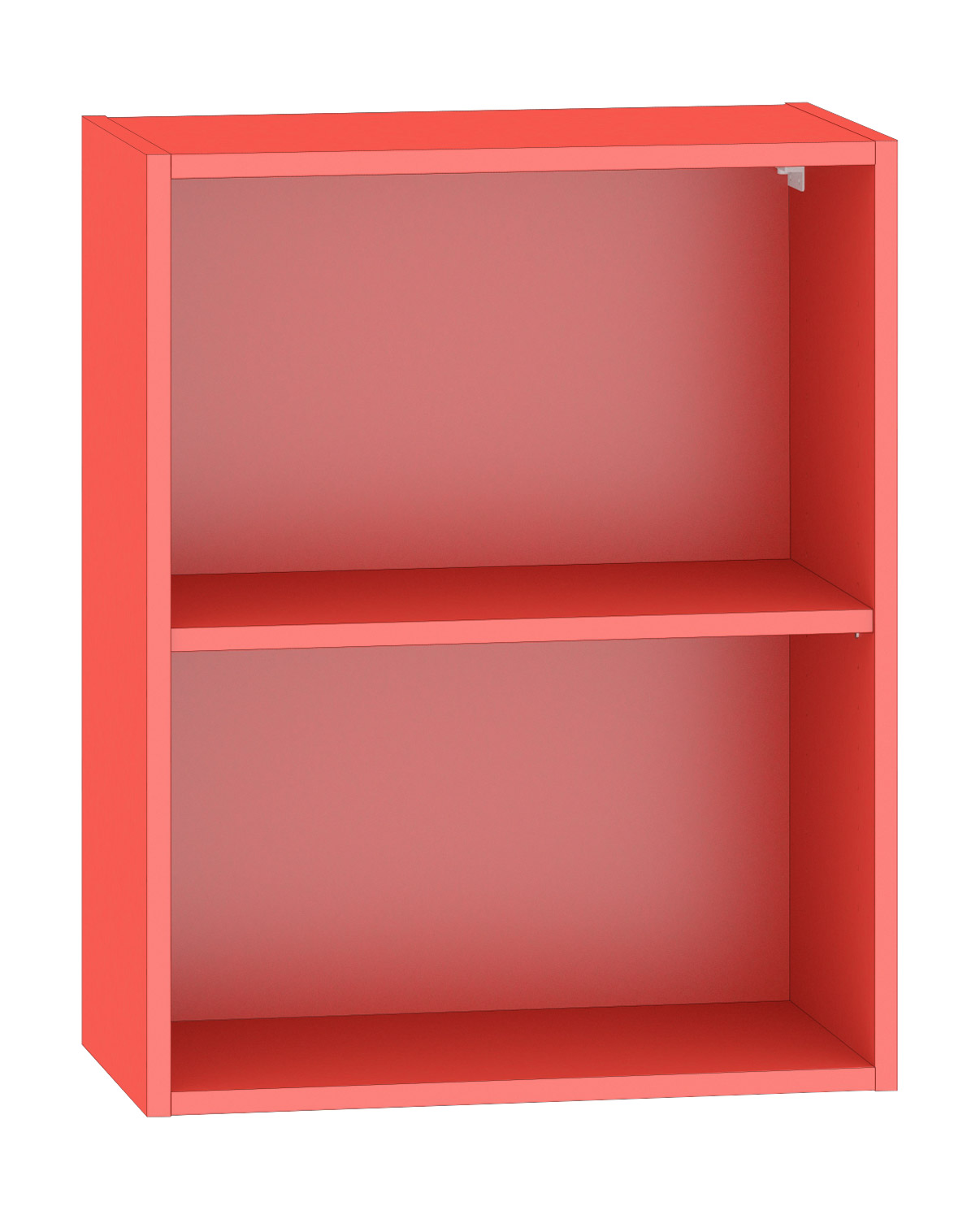 Hängeregal Breite 60 cm, rot