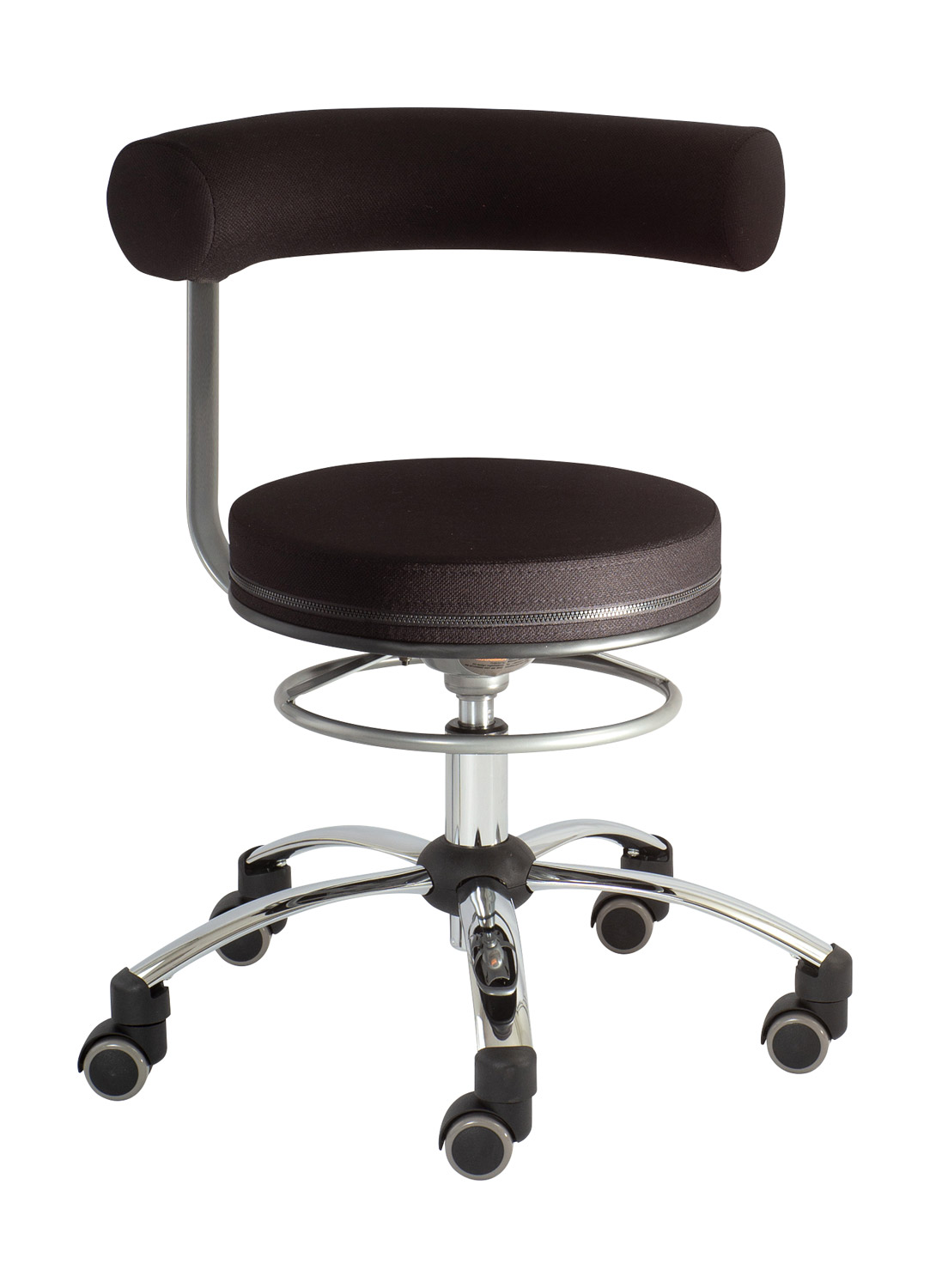 Sanus® Lehne fest Sitzhöhe 42 - 51 cm schwarz