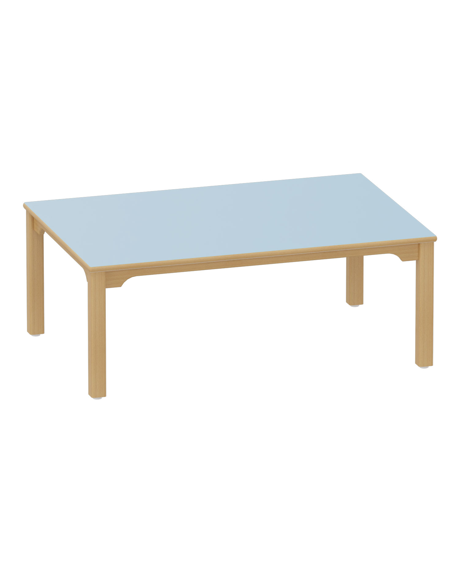 Rechtecktisch 120 x 80 cm Krippe