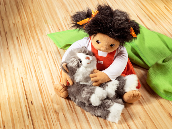 Billy der Katze Emelie mit Billy der Katze