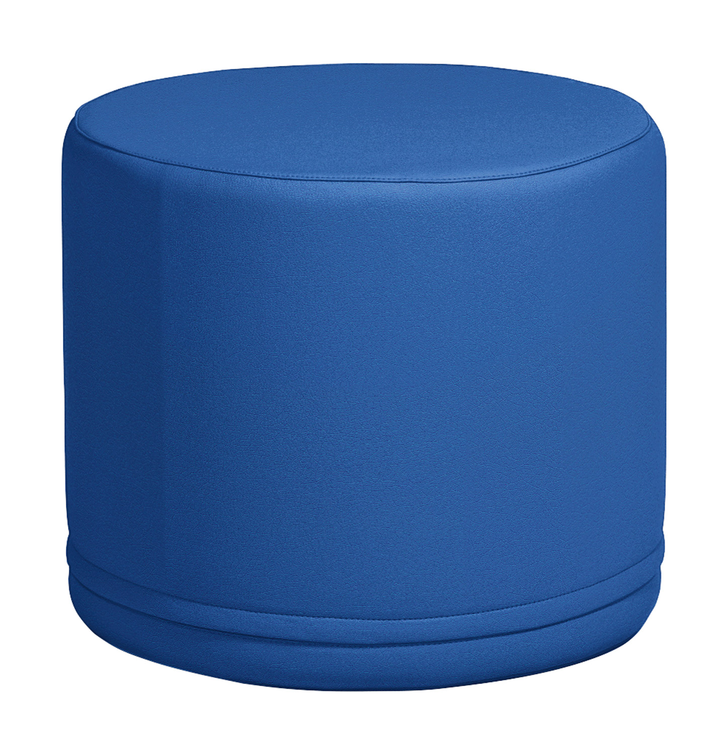 Polsterhocker rund Kindergarten Softskin royalblau