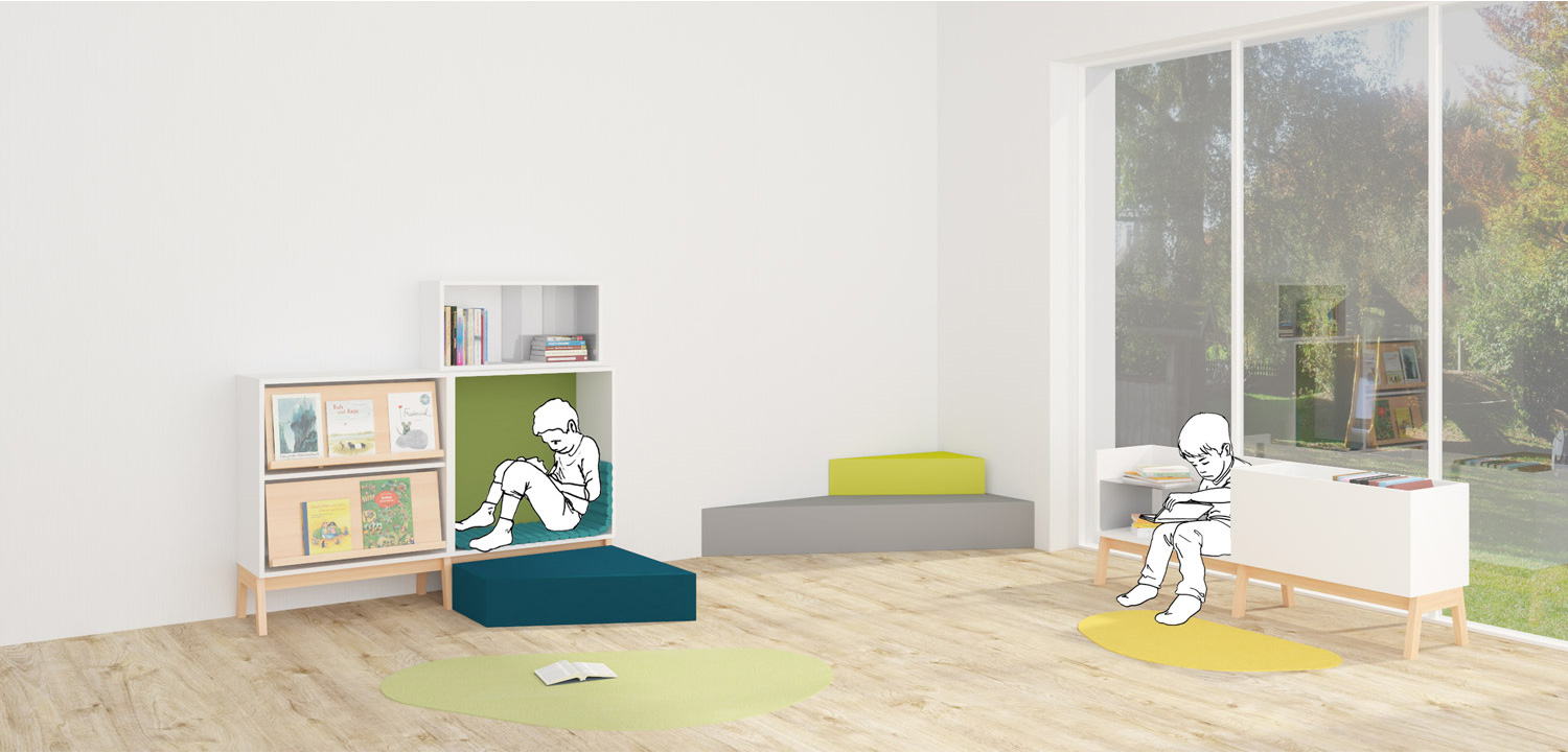 RaumTalente Bücherei RaumTalente Bücherei für Kita, Kindergarten und Schule