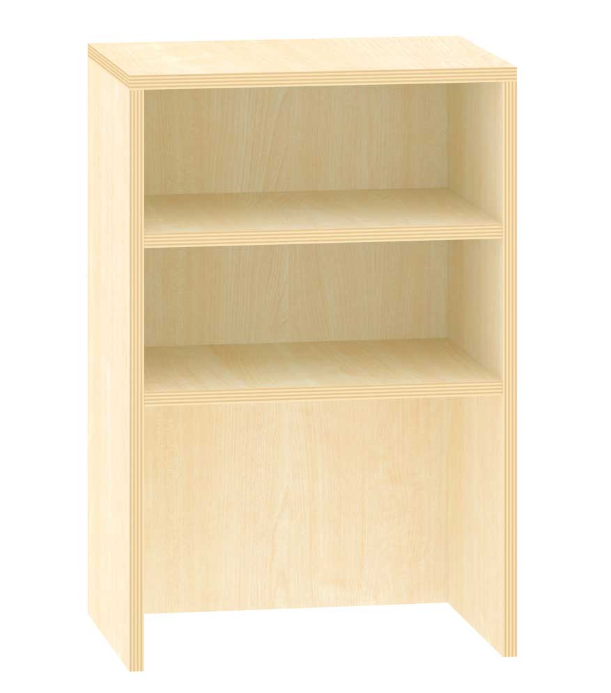 Halbregal für Rollkasten, Breite 51 cm