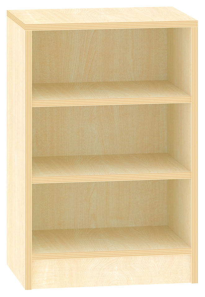 Halbregal mit Fachböden, Breite 51 cm