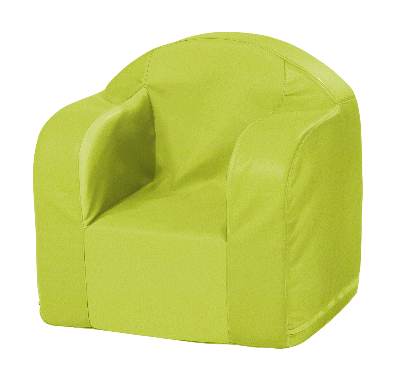 Krippenpolster Spielsofa, Softskin hellgrün