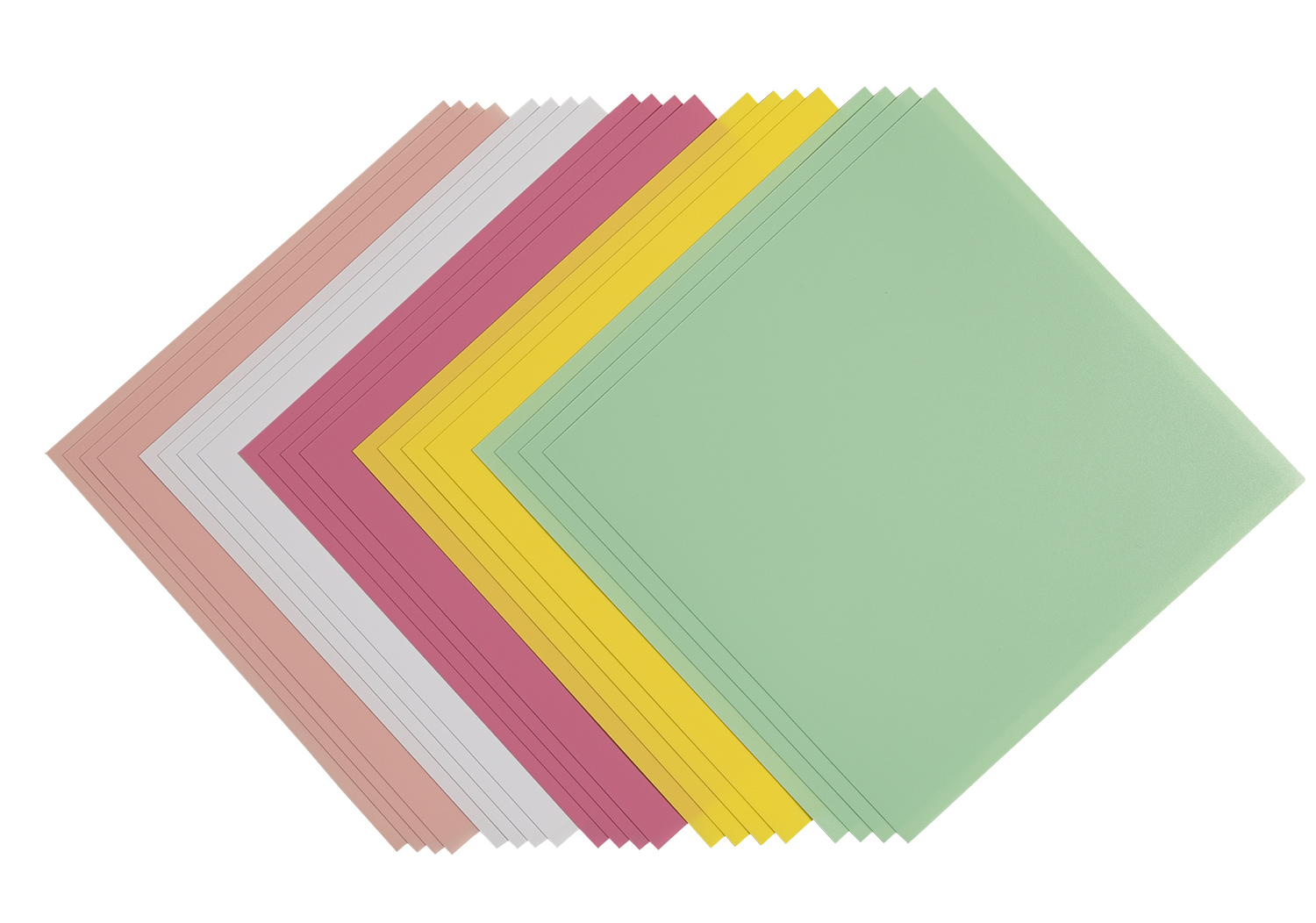 Origami Faltblätter Kunststoff
