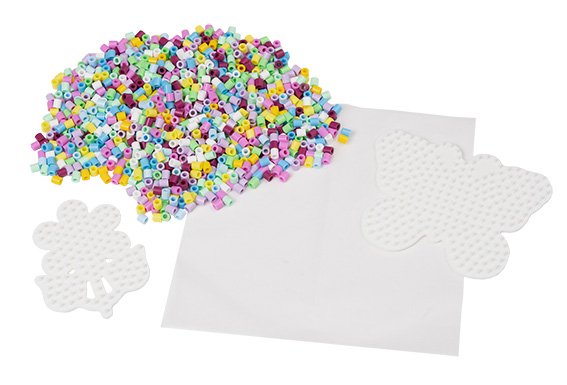 Hama® Bügelperlen Set, Blume & Schmetterling