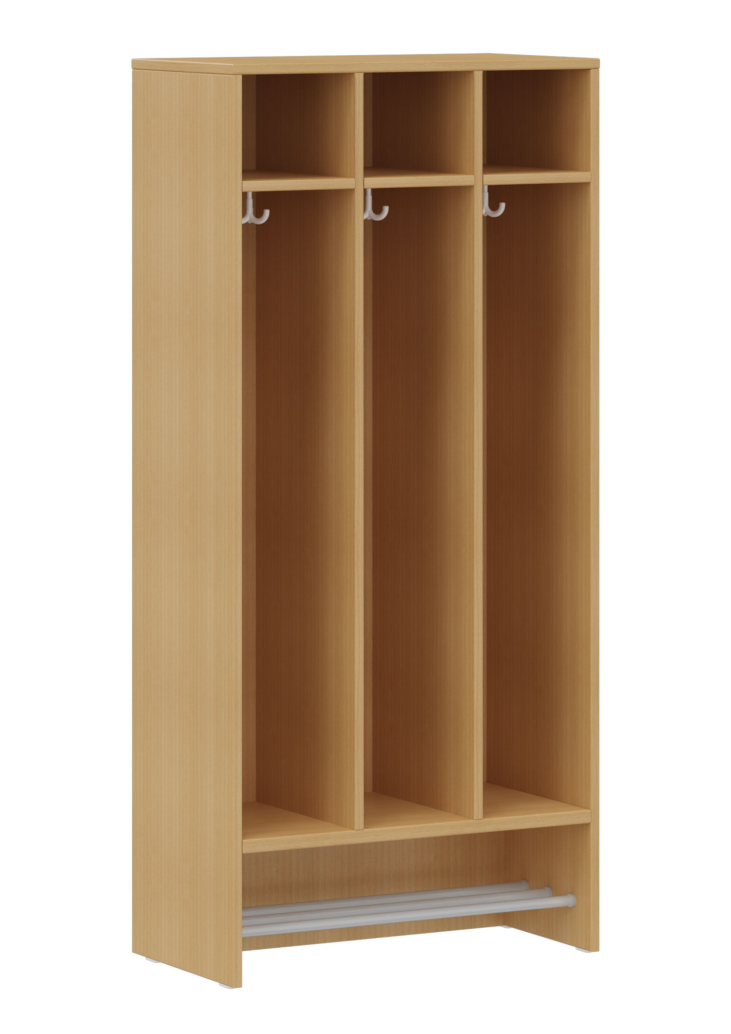 hej Schrankgarderobe D mit 22,6 cm Fachbreite Größe 4, 3 Schrankfächer hej Schrankgarderobe D mit 22,6 cm Fachbreite Größe 4, 3 Schrankfächer