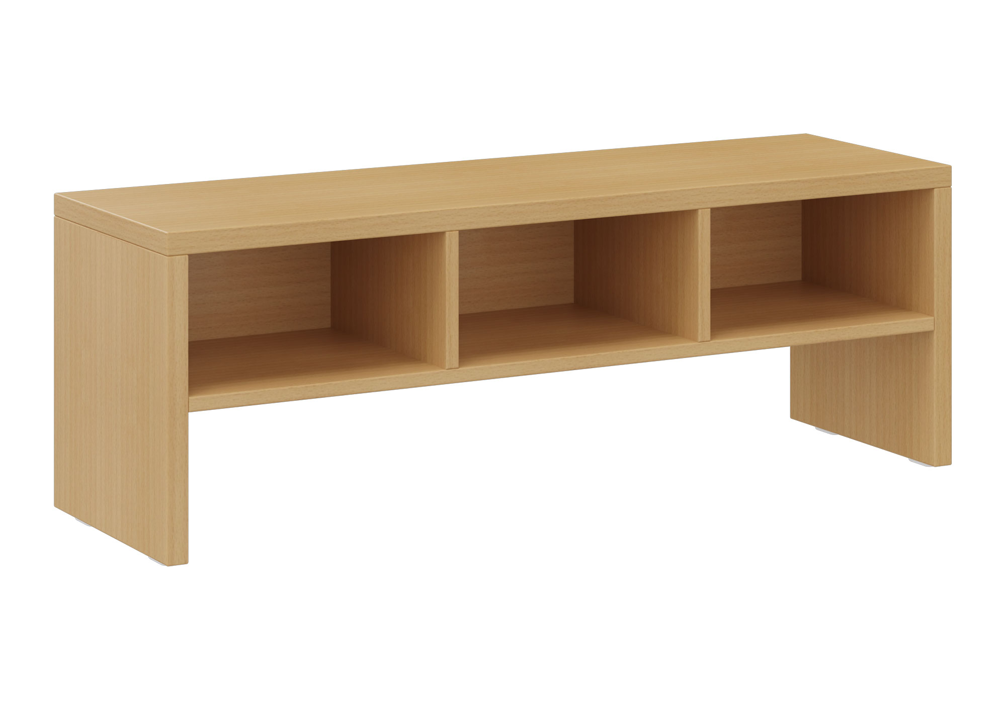 hej Garderobenbank T mit Fächern Höhe 35 cm, Breite 100 cm, Buche Dekor