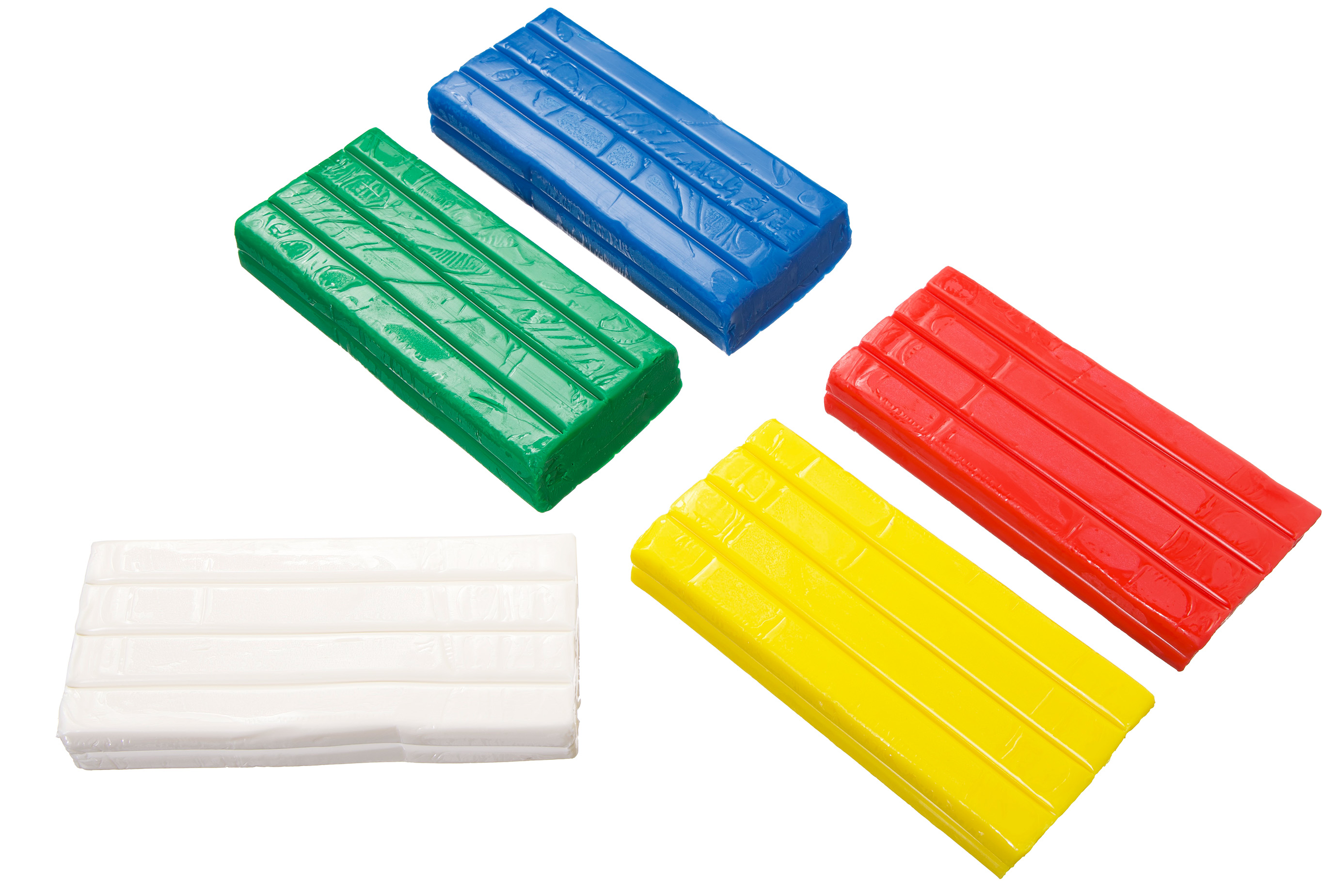 Weiche Knete Set Grundfarben