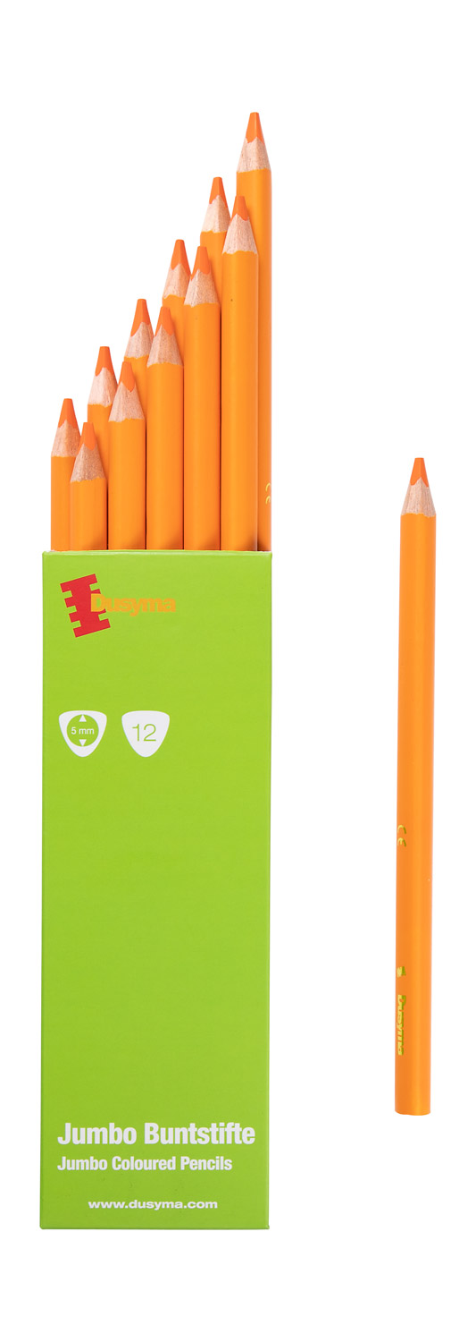 Dusyma Dreikantstifte Jumbo orange