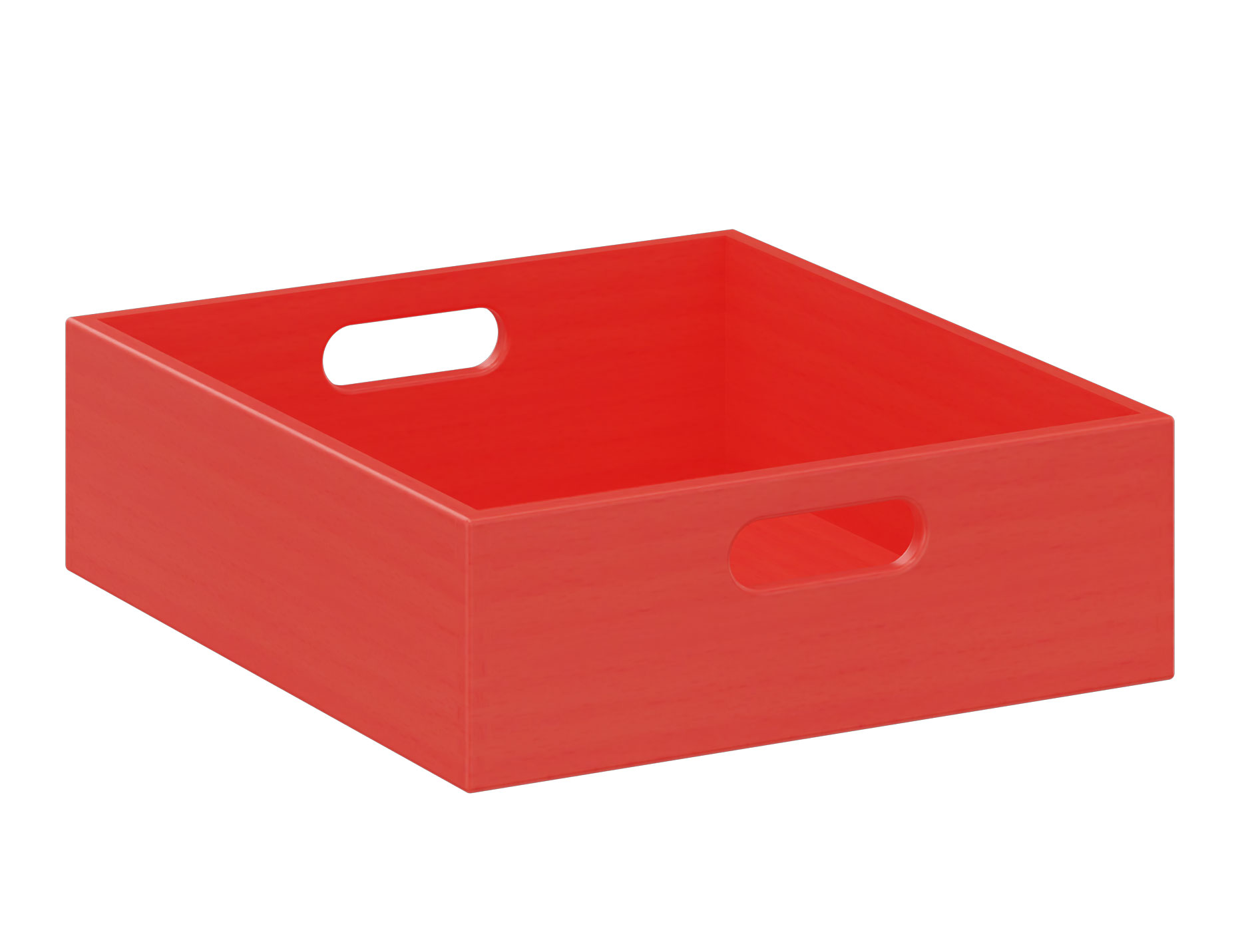 Materialkasten breit, Höhe 10,3 cm, rot Materialkasten breit, Höhe 10,3 cm, rot