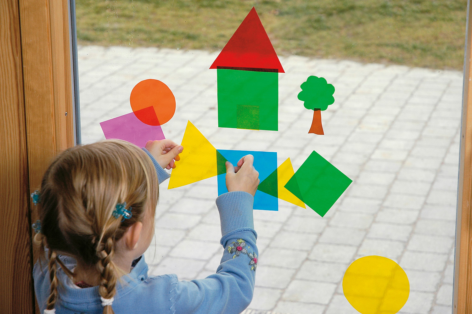 Fensterfolie bunt Fensterfolie bunt