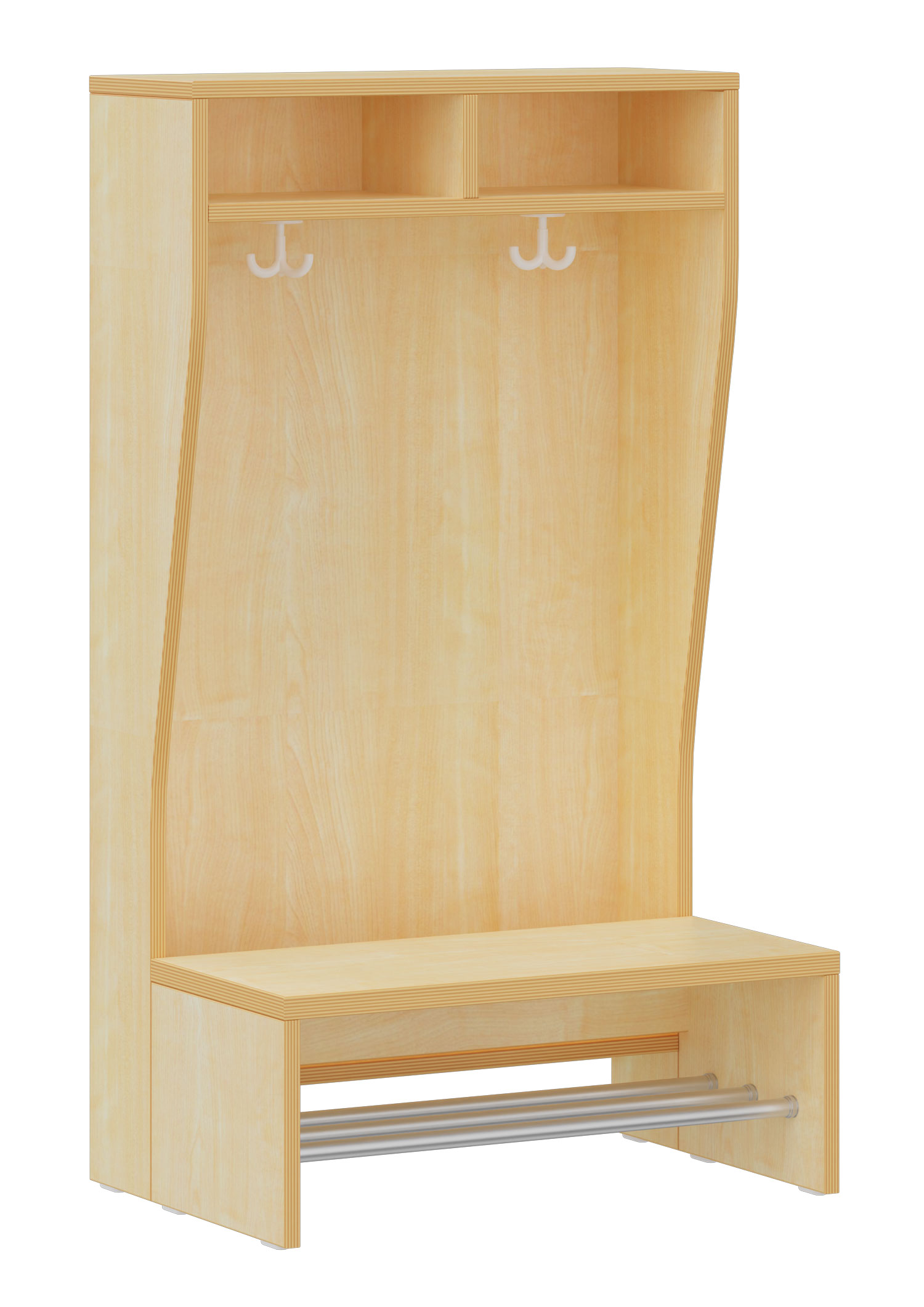 hej Garderobe C mit 30,8 cm Fachbreite Größe 1