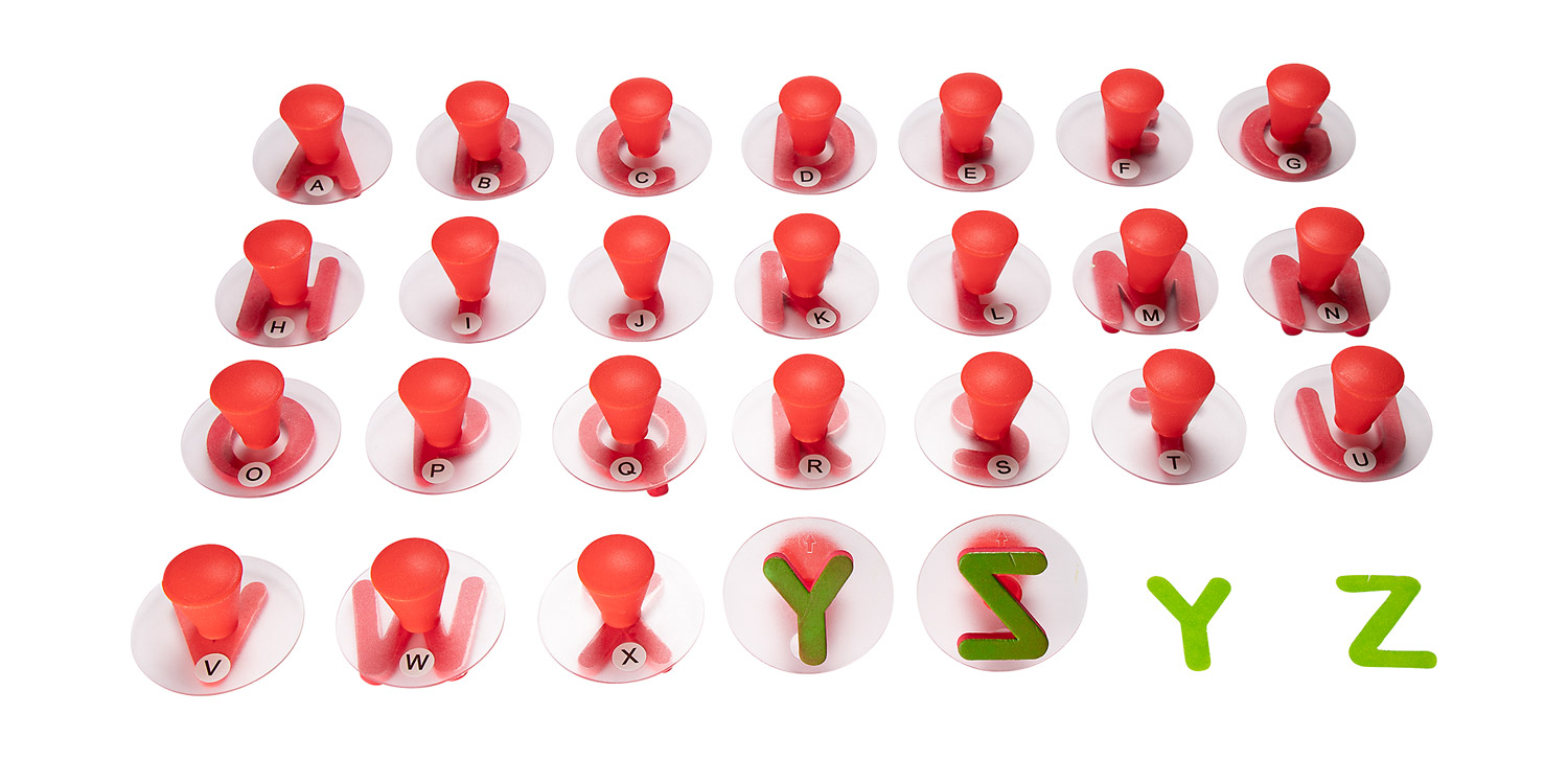 Riesenstempel Sets Großbuchstaben Riesenstempel Sets Großbuchstaben