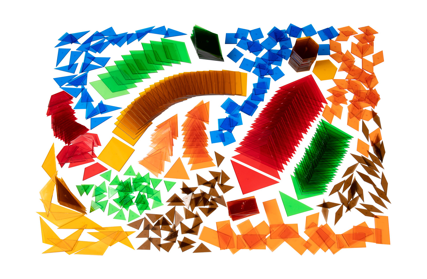 Transparente Legeplättchen Transparente Legeplättchen