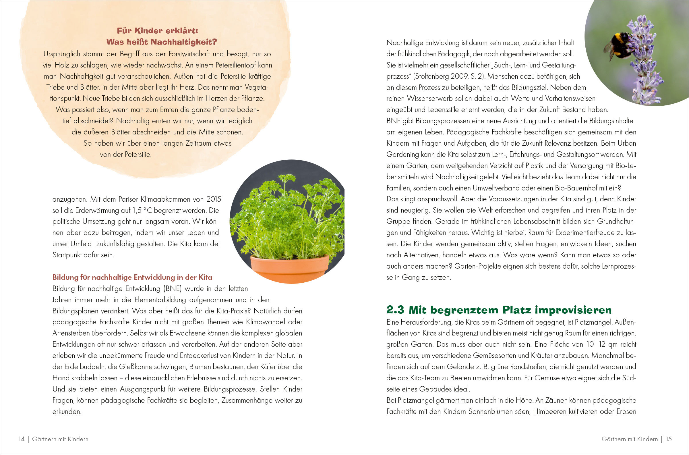 Gärtnern in der Kita