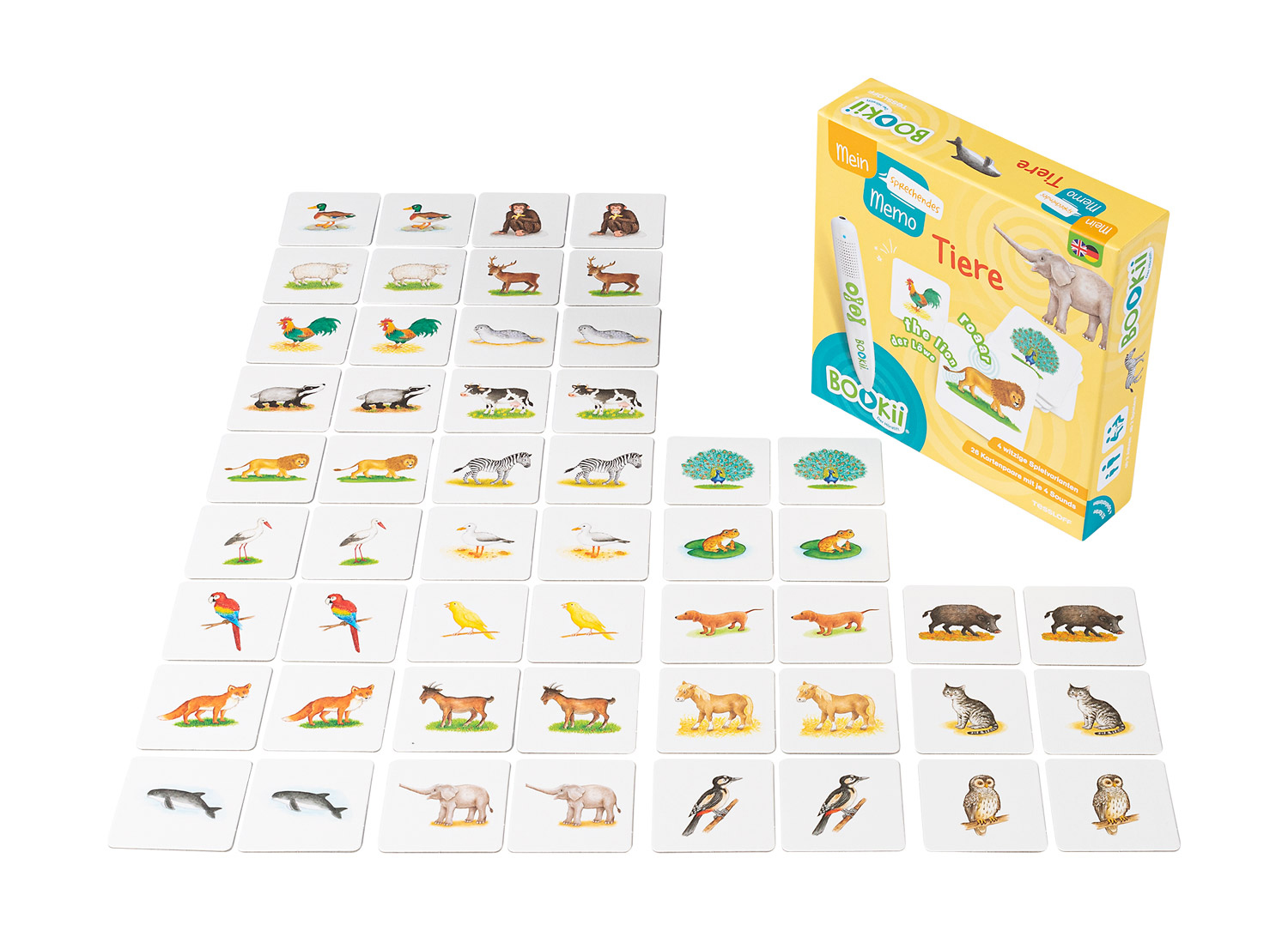 BOOKii® Mein sprechendes Memo Tiere