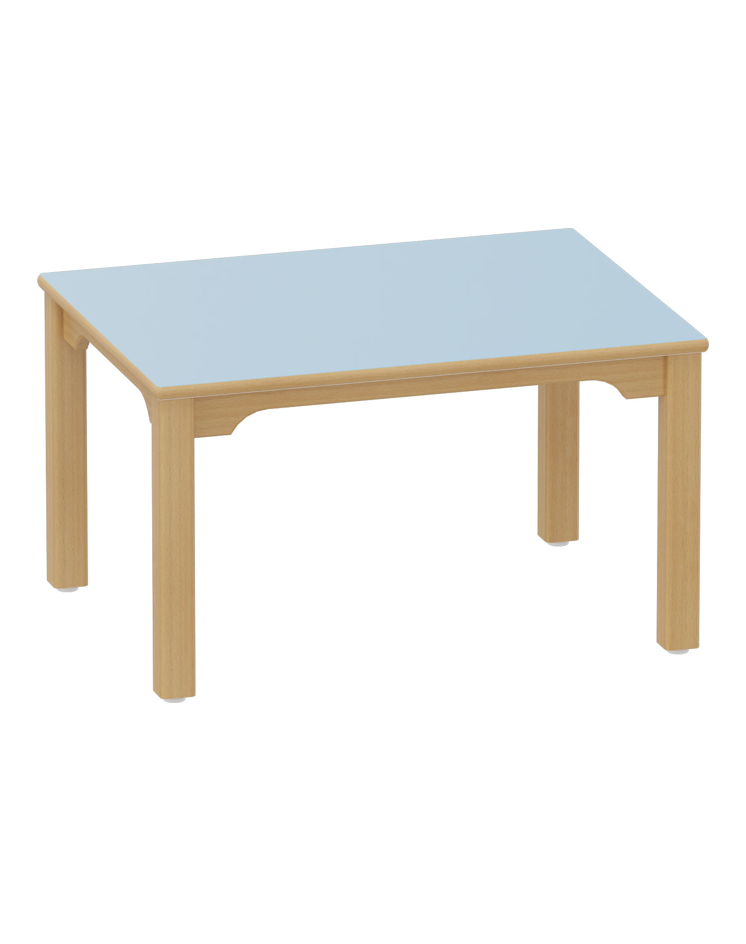Rechtecktisch 80 x 60 cm Krippe