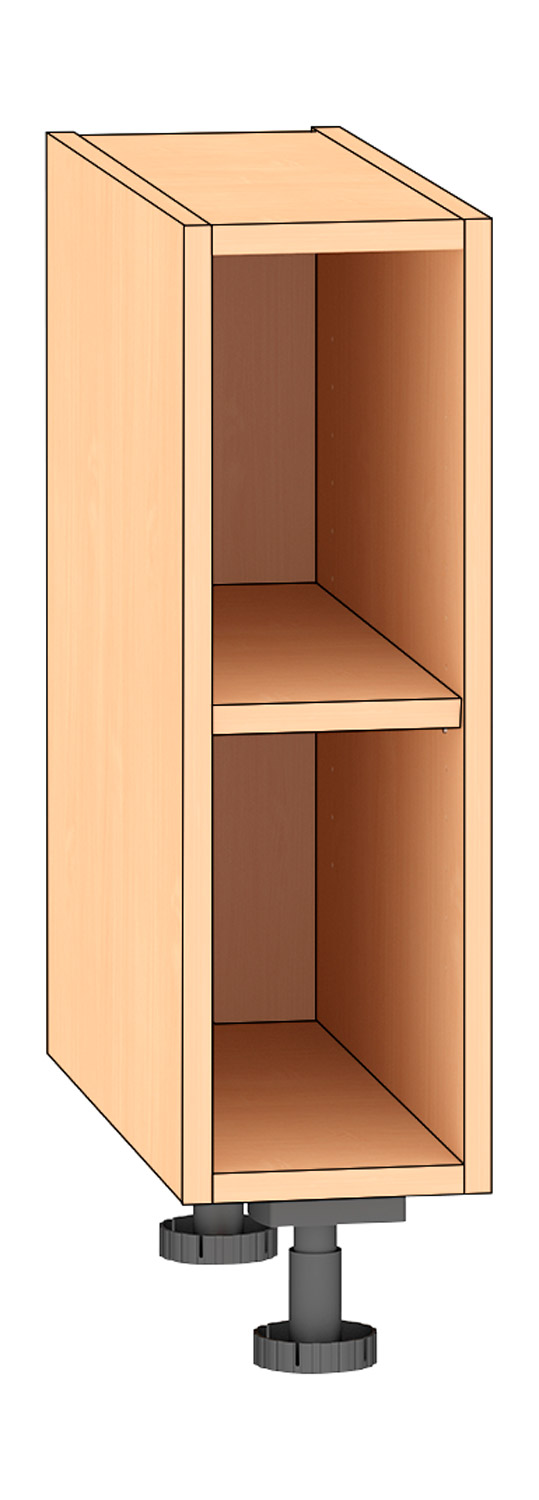 Regal 5, Breite 20 cm, Buche 